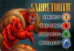 Sabretooth 4-Grid Character Card